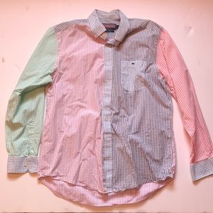 Vineyard Vines Party Shirt L. Slim Fit Tucker.